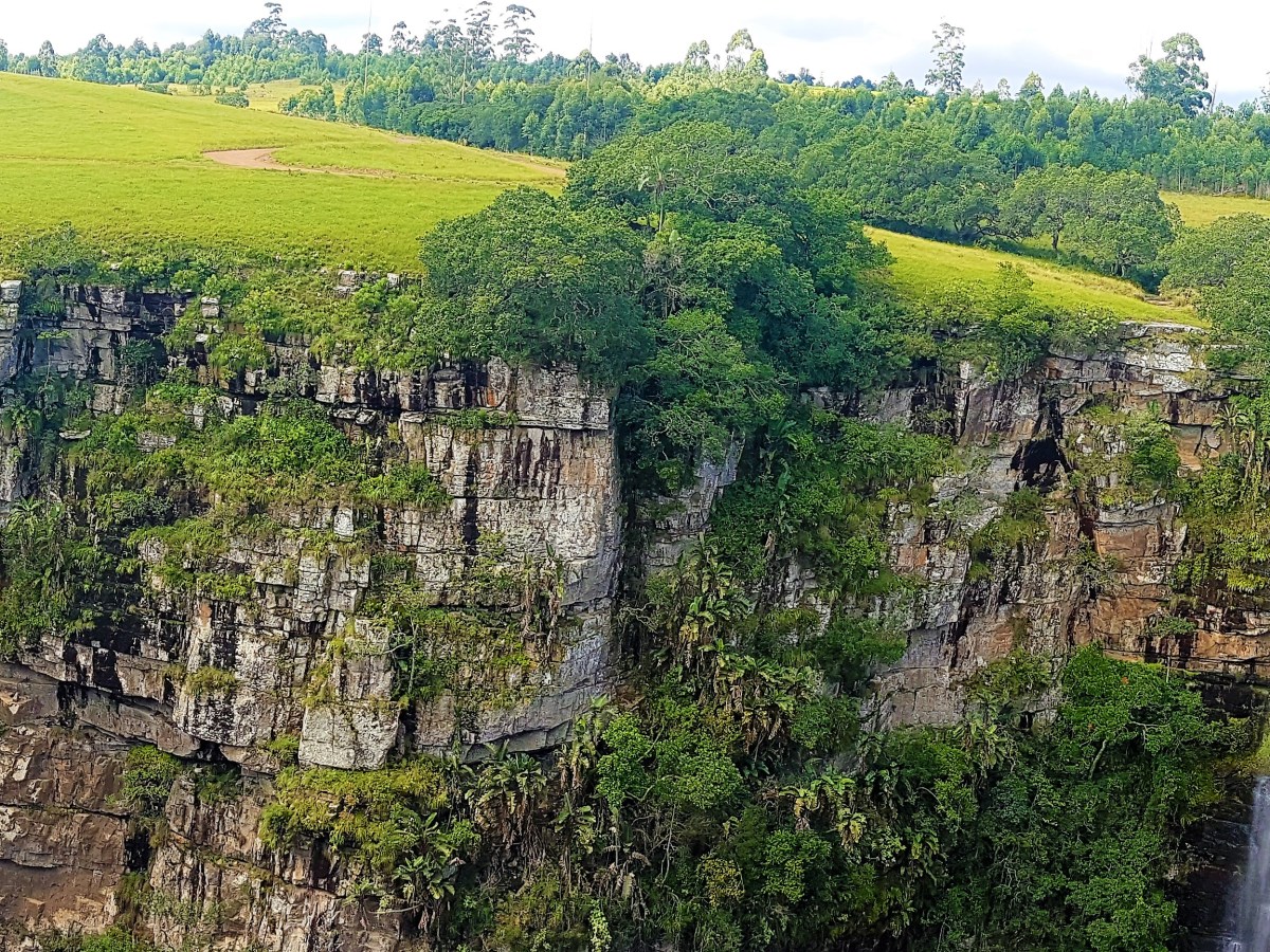 Magwa Falls and Magwa Tea Estate in Pondoland, South&nbsp;Africa